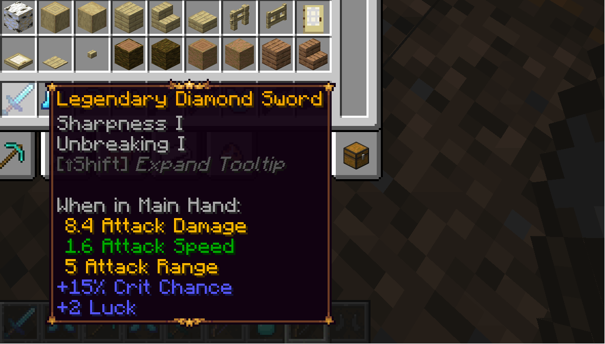 Dynamic Tooltips, Моды, Minecraft