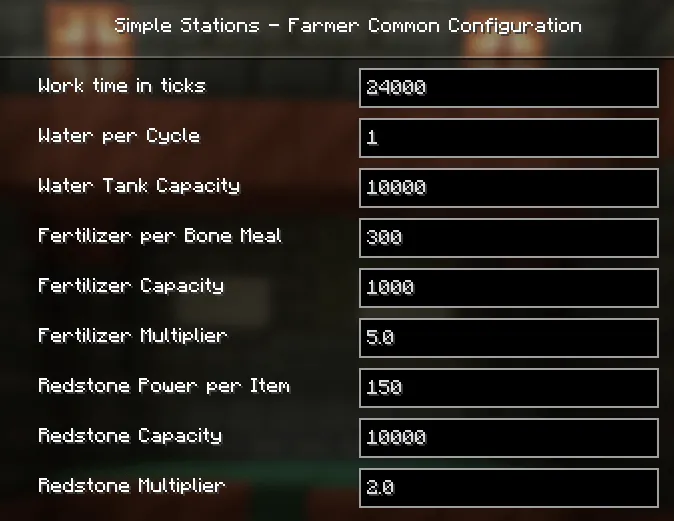 Simple Stations - Farmer, Моды, Minecraft