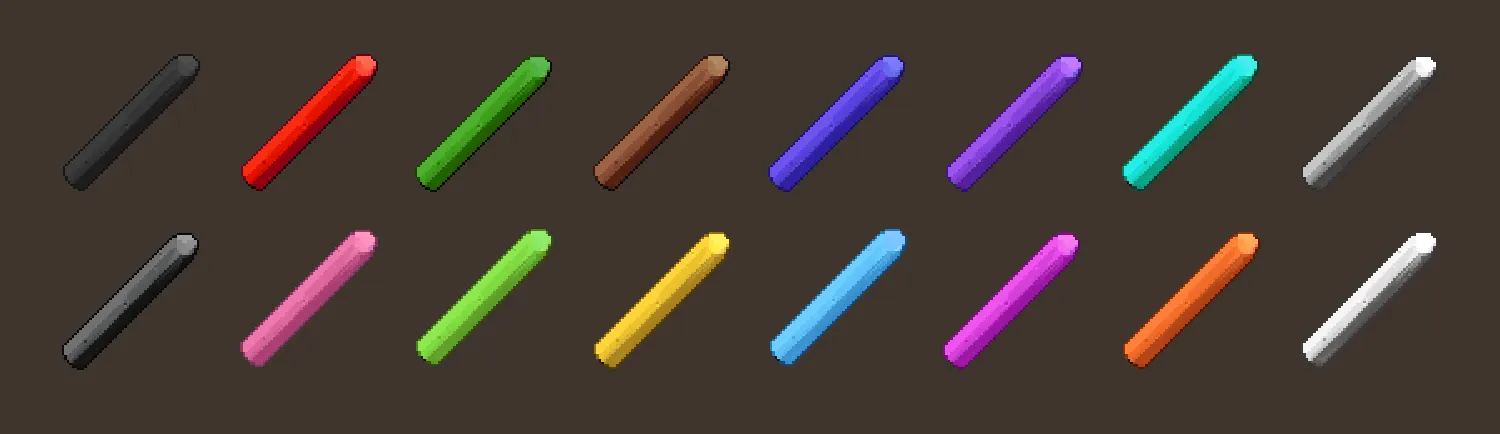 Chalk 64x — скриншот 2 (Текстуры, Minecraft)