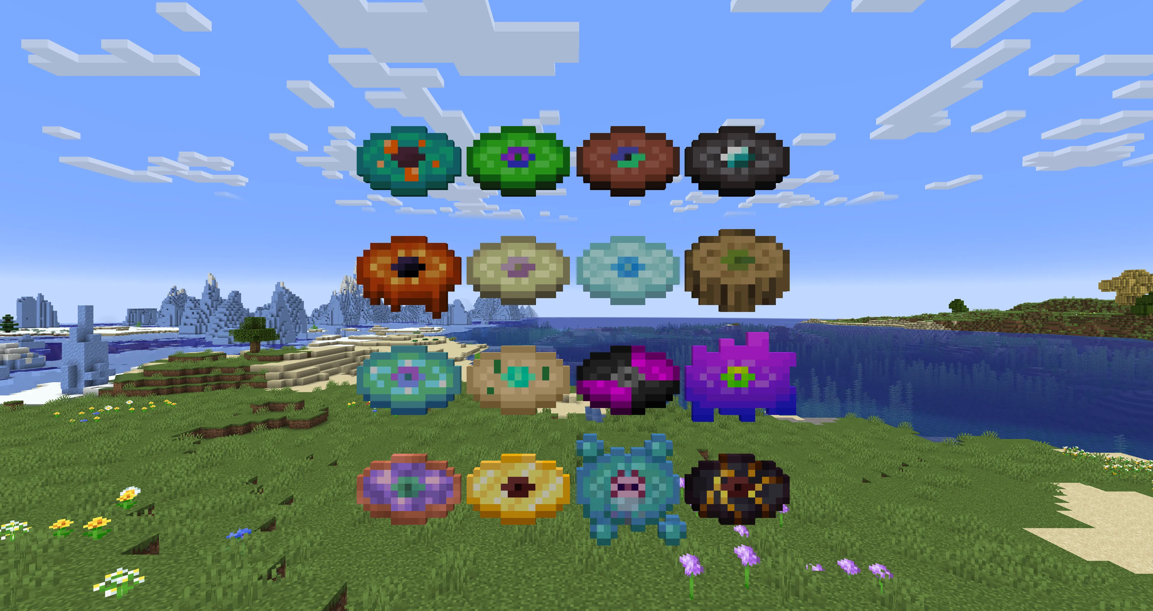 Unique music discs — скриншот 1 (Текстуры, Minecraft)