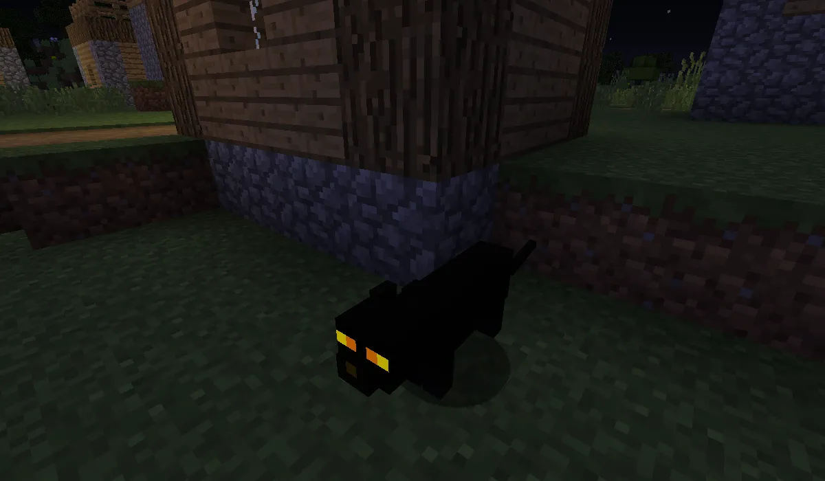 Luminous Cat Eyes — скриншот 4 (Текстуры, Minecraft)