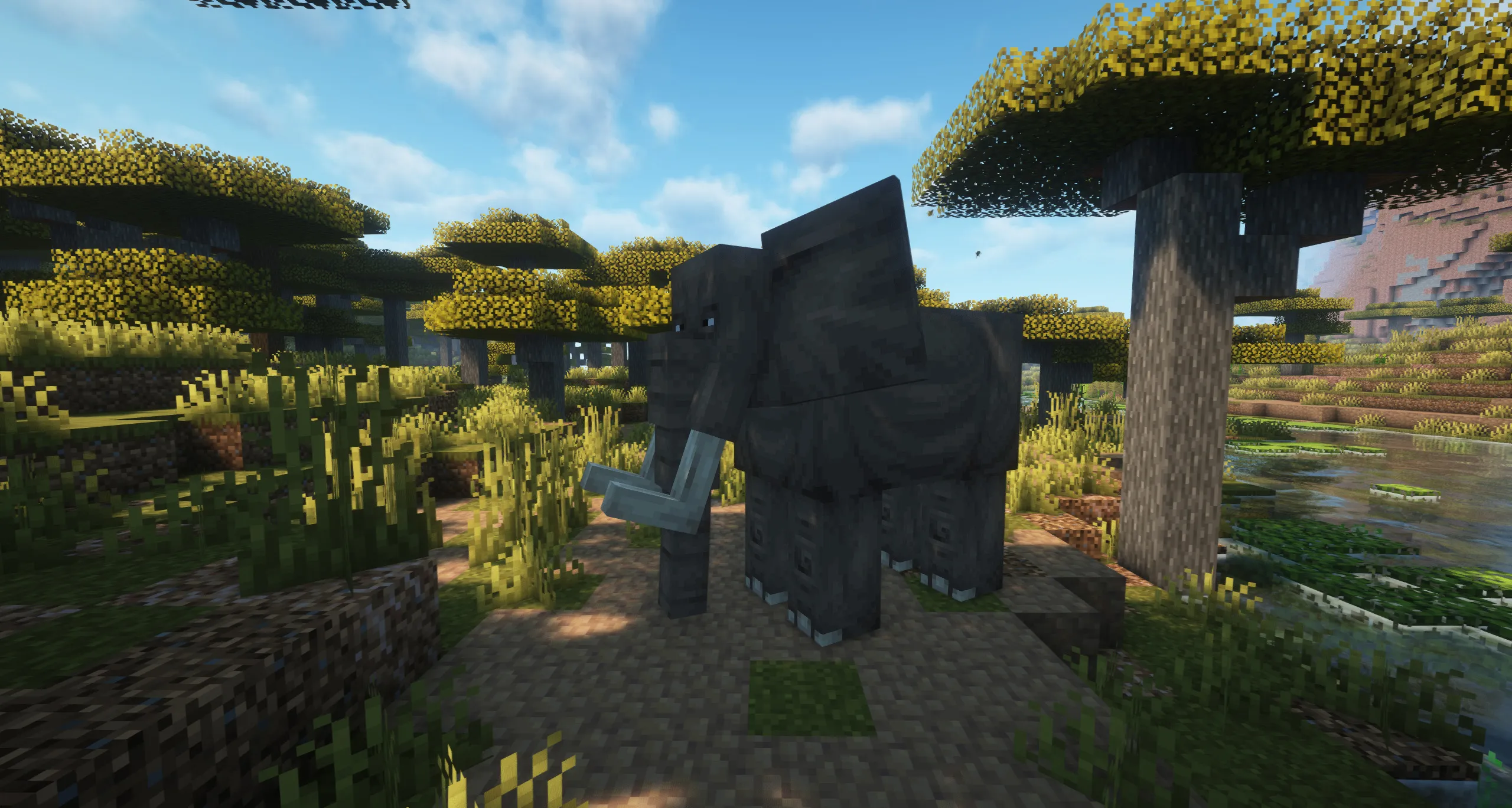 New Simple Mods [FABRIC] - Without Complex Mods! | NEW VERSION! — скриншот 1 (Модпаки, Minecraft)