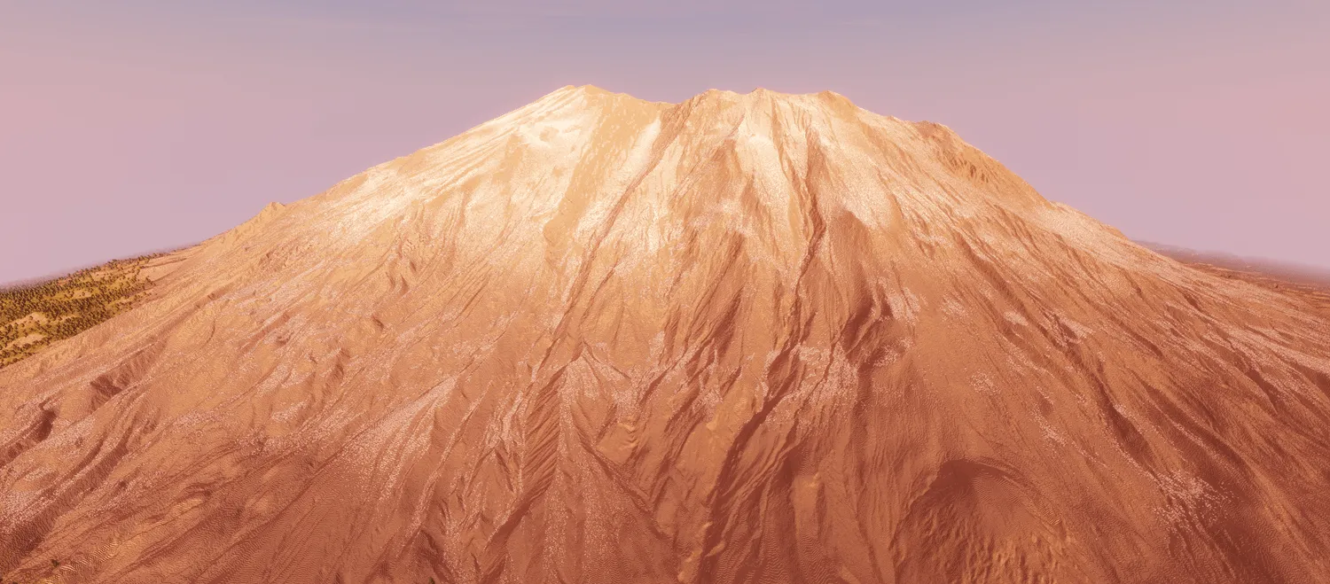 Mount St. Helens, Карты, Minecraft