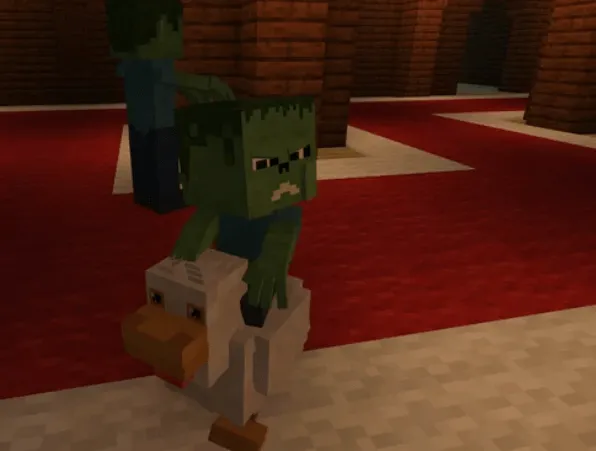 movie CHICKEN JOCKEY — скриншот 2 (Текстуры, Minecraft)