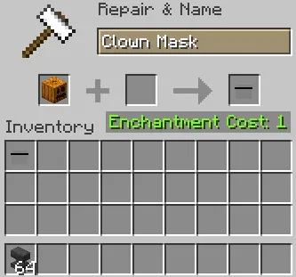 (CM) Clown Mask — скриншот 2 (Текстуры, Minecraft)