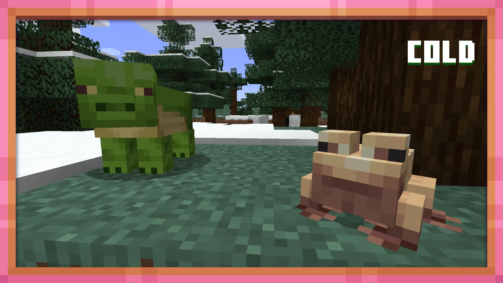 Figs and Progs, Текстуры, Minecraft