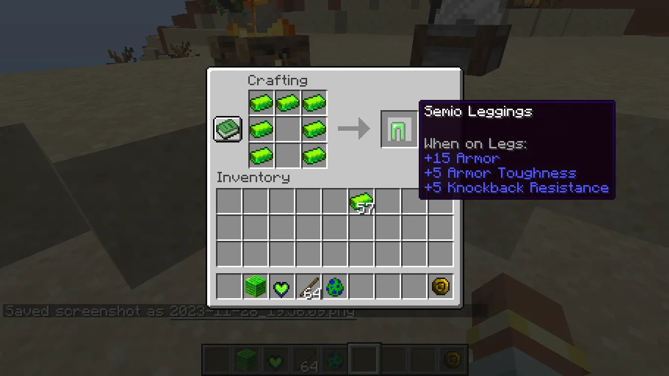 Profsemio Craft, Моды, Minecraft