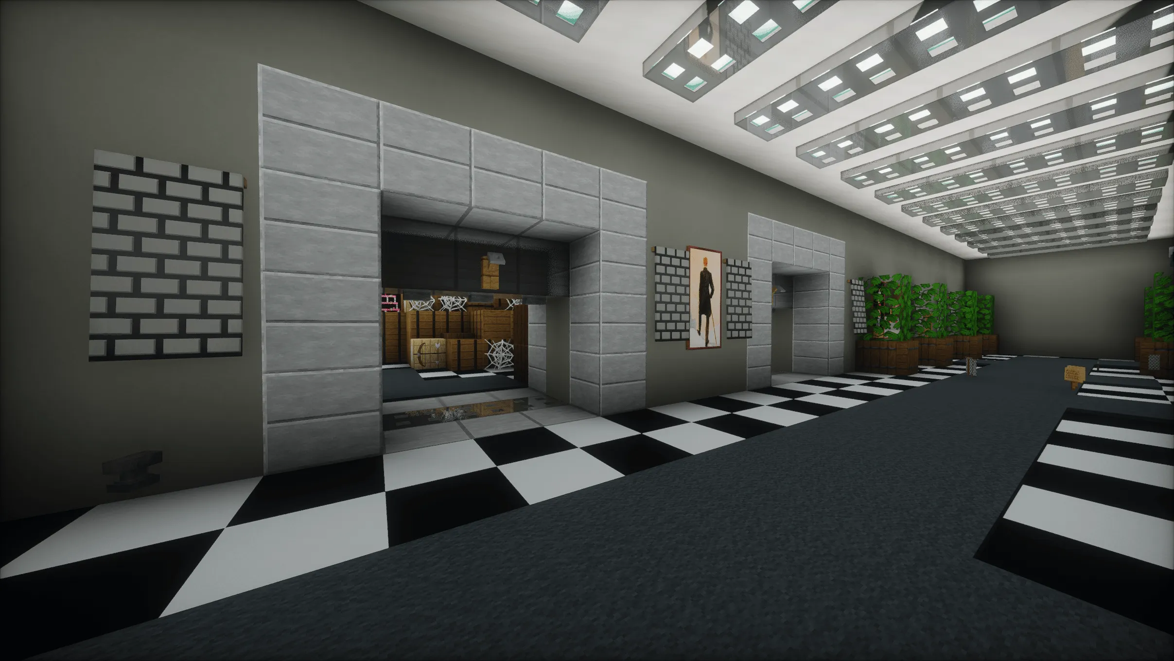 The Underground Bunker — скриншот 20 (Карты, Minecraft)