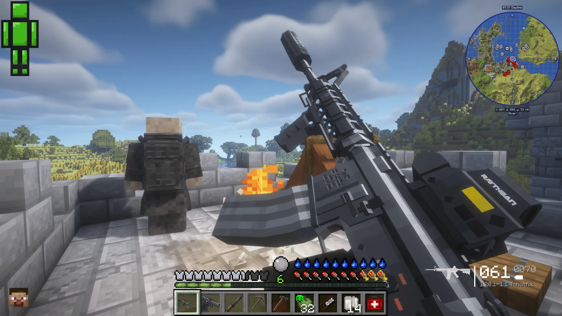 The Last Survivor - Infected World — скриншот 8 (Модпаки, Minecraft)