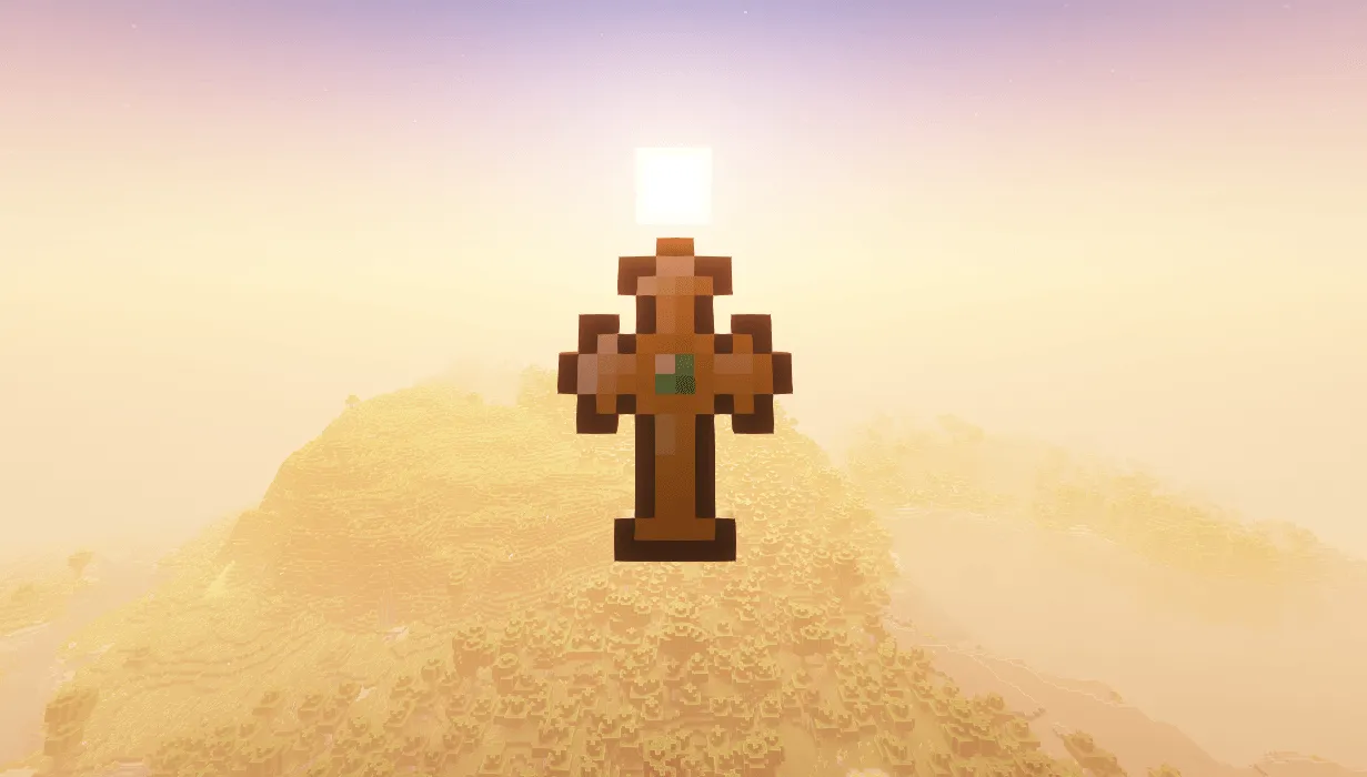 Crucifix Totem, Текстуры, Minecraft