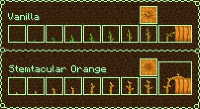 Stemtacular, Текстуры, Minecraft