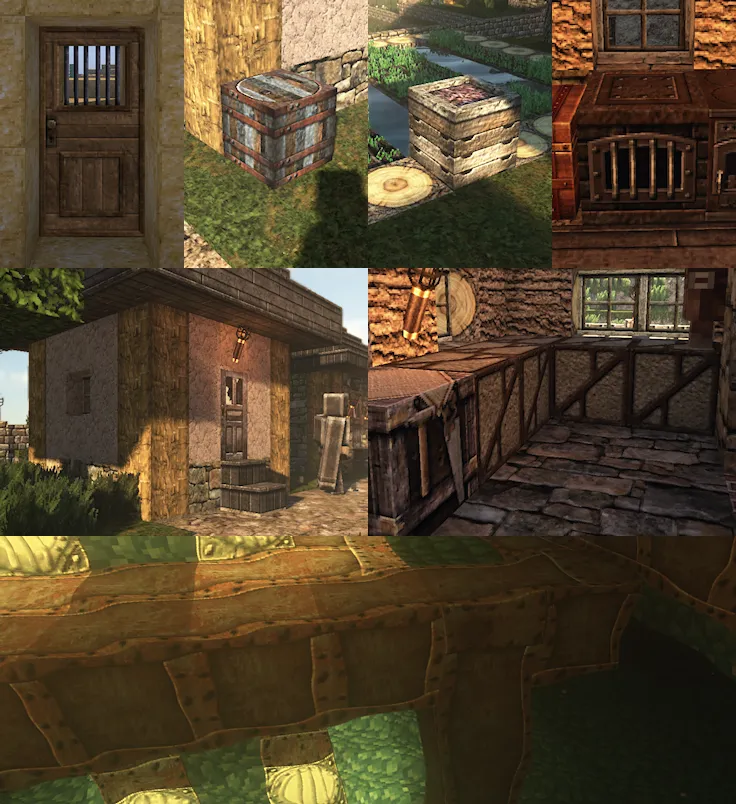 Battered Old Stuff, Текстуры, Minecraft
