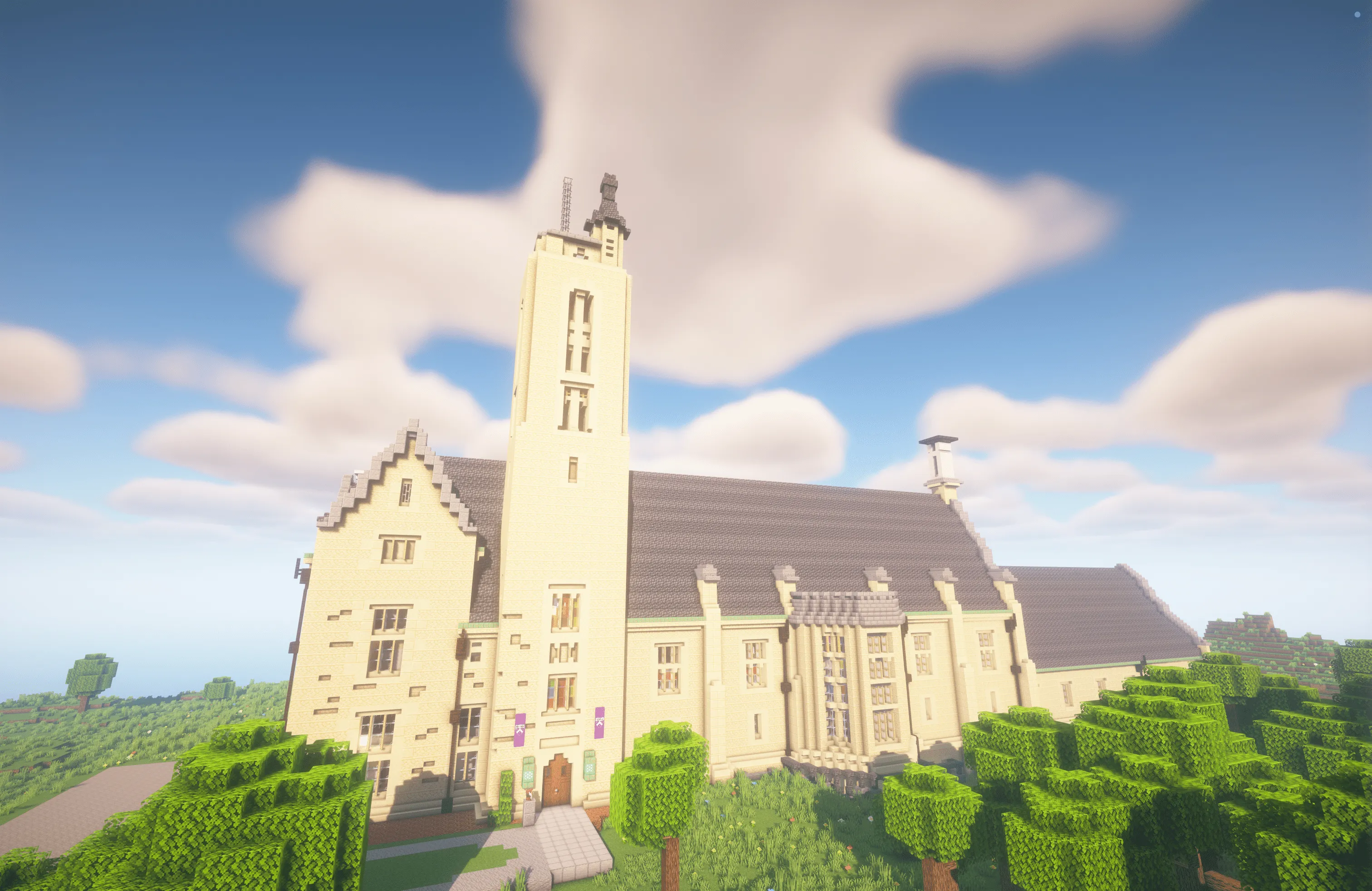 Peirce Dining Hall | Kenyon College — скриншот 1 (Карты, Minecraft)