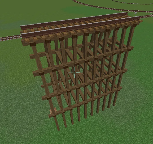 Imperial Railworks Track Pack - Immersive Railroading — скриншот 9 (Текстуры, Minecraft)