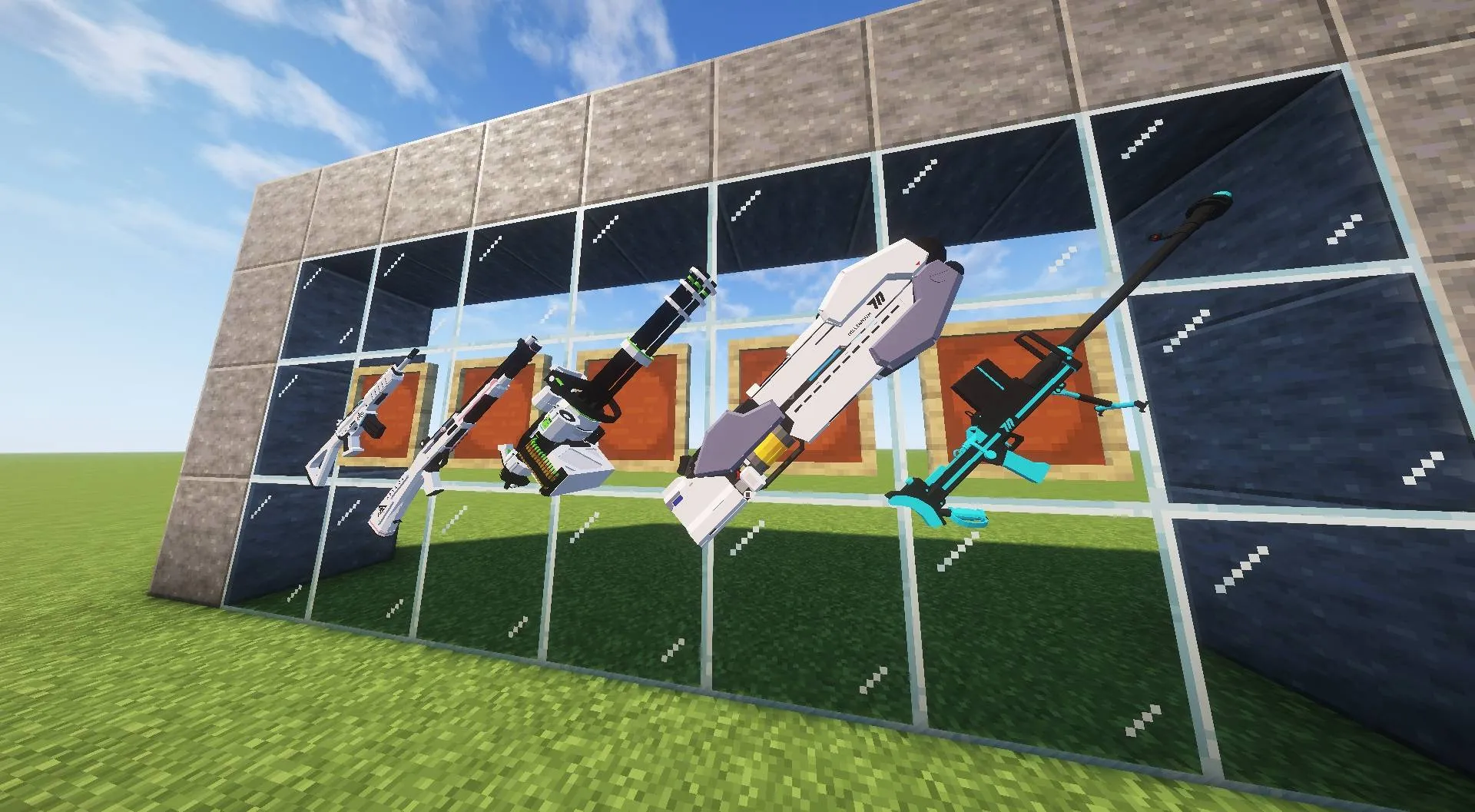 【TACZ】BlueArchive FPS Pack  JP — скриншот 14 (Кастомизации, Minecraft)