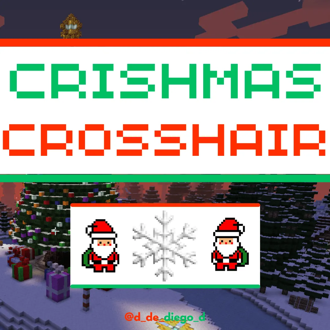 CRISHMAS CROSSHAIR, Текстуры, Minecraft