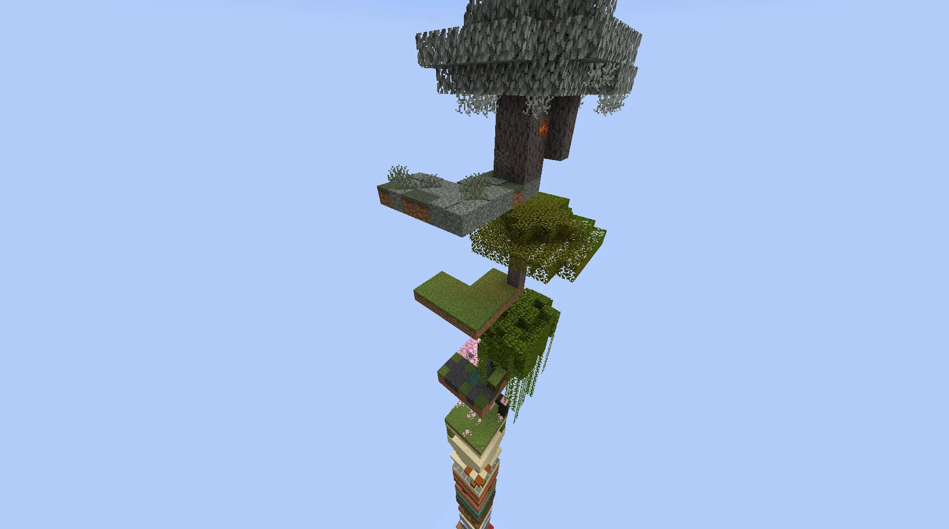 Sky Island of OP Layers 2.0, Карты, Minecraft