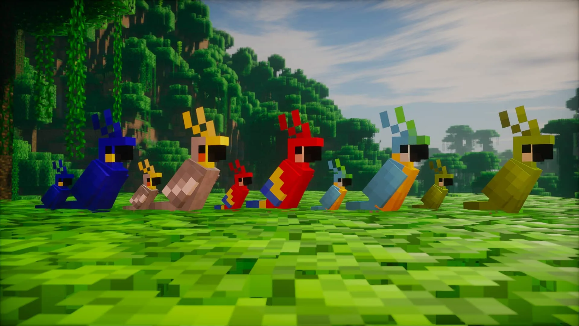 Breed Parrots With Seeds, Моды, Minecraft