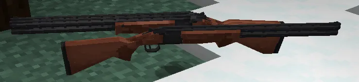 Unconventional Quad Barrel Shotgun - Point Blank, Кастомизации, Minecraft