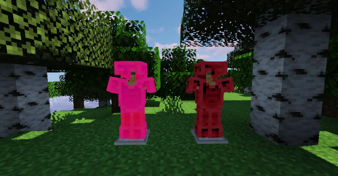 ArmourFire, Текстуры, Minecraft