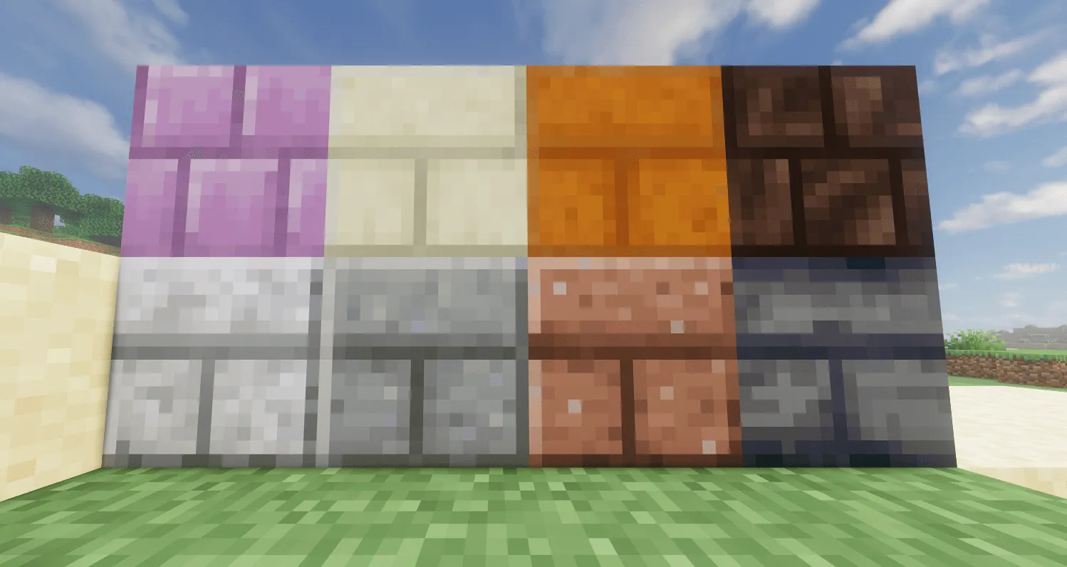 Brick up!, Моды, Minecraft