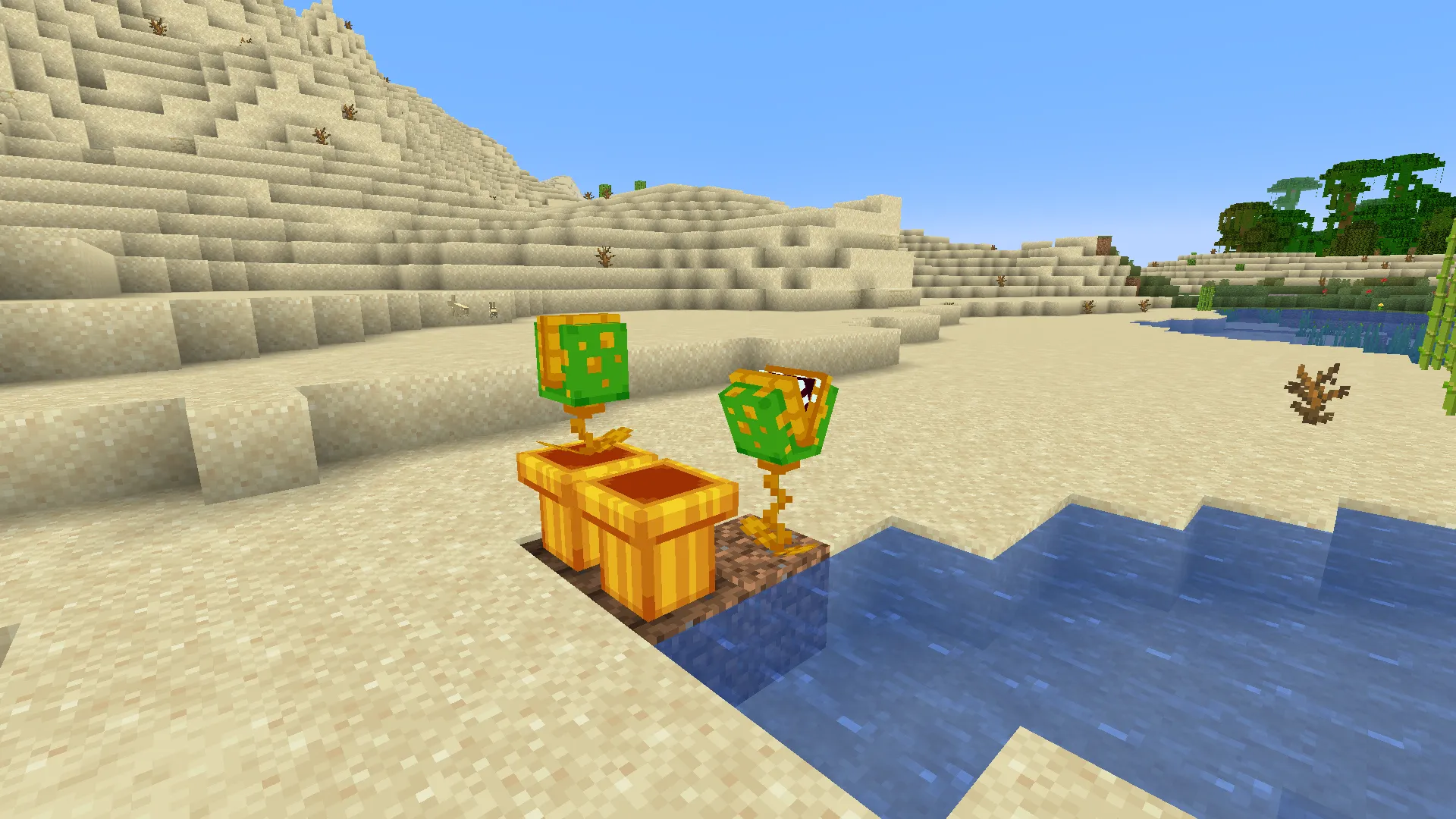 Piranha Pitcher Plants — скриншот 3 (Текстуры, Minecraft)