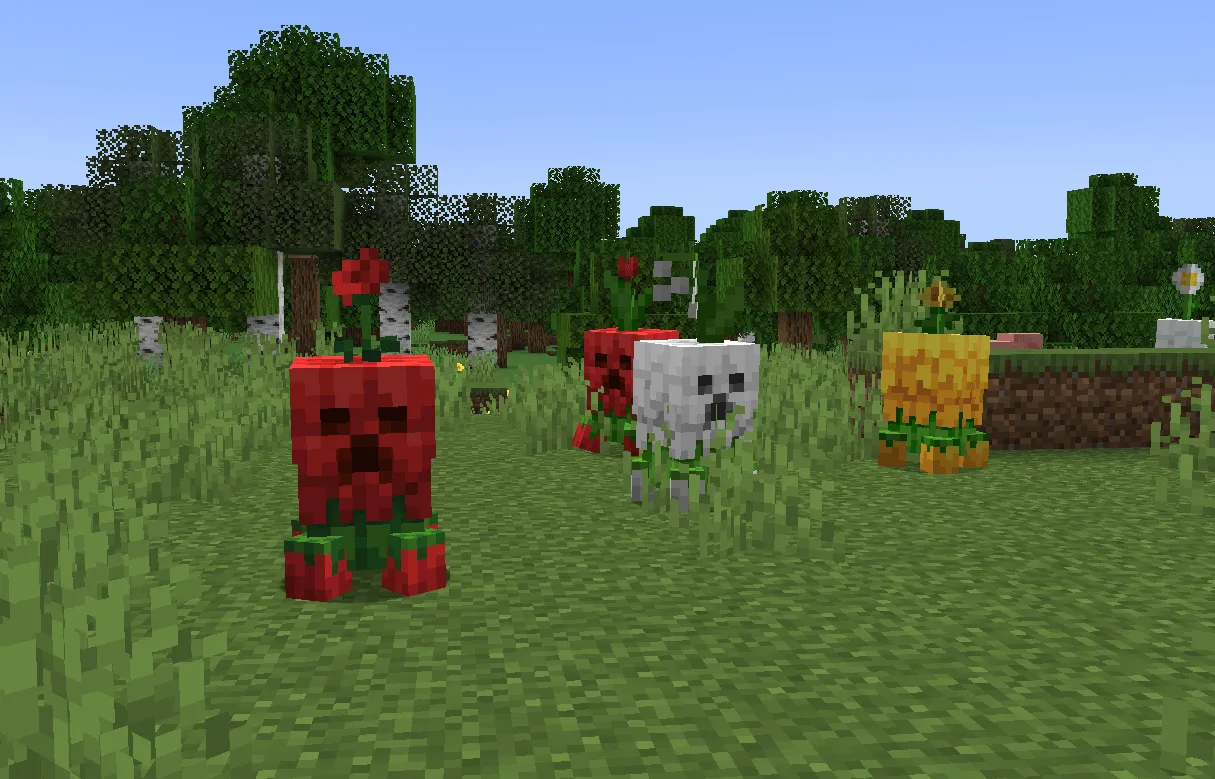 Floral Creeper — скриншот 3 (Текстуры, Minecraft)