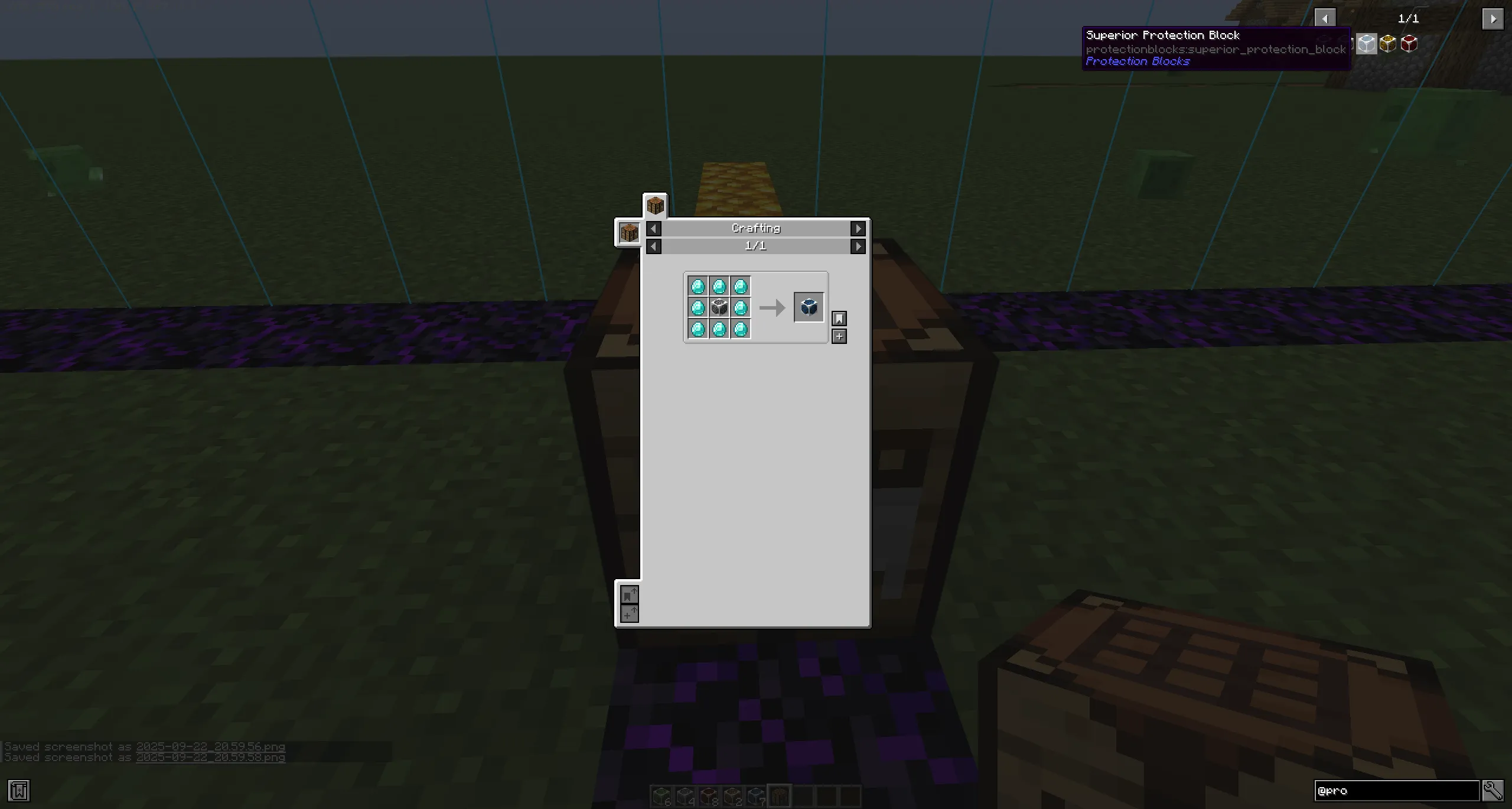 ProtectionBlocks, Моды, Minecraft