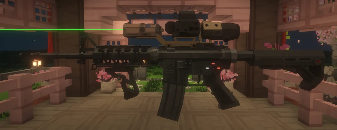 [TaCZ] ARIPS Content Expansion Pack, Кастомизации, Minecraft