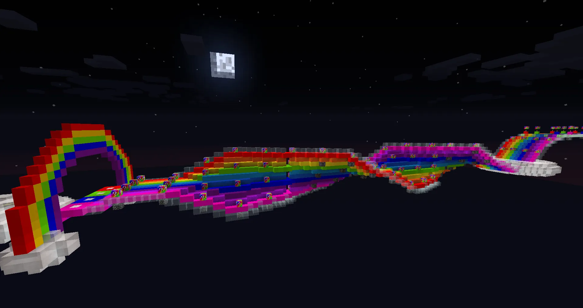 The Luckiest Block - Lucky Block Race Map, Карты, Minecraft