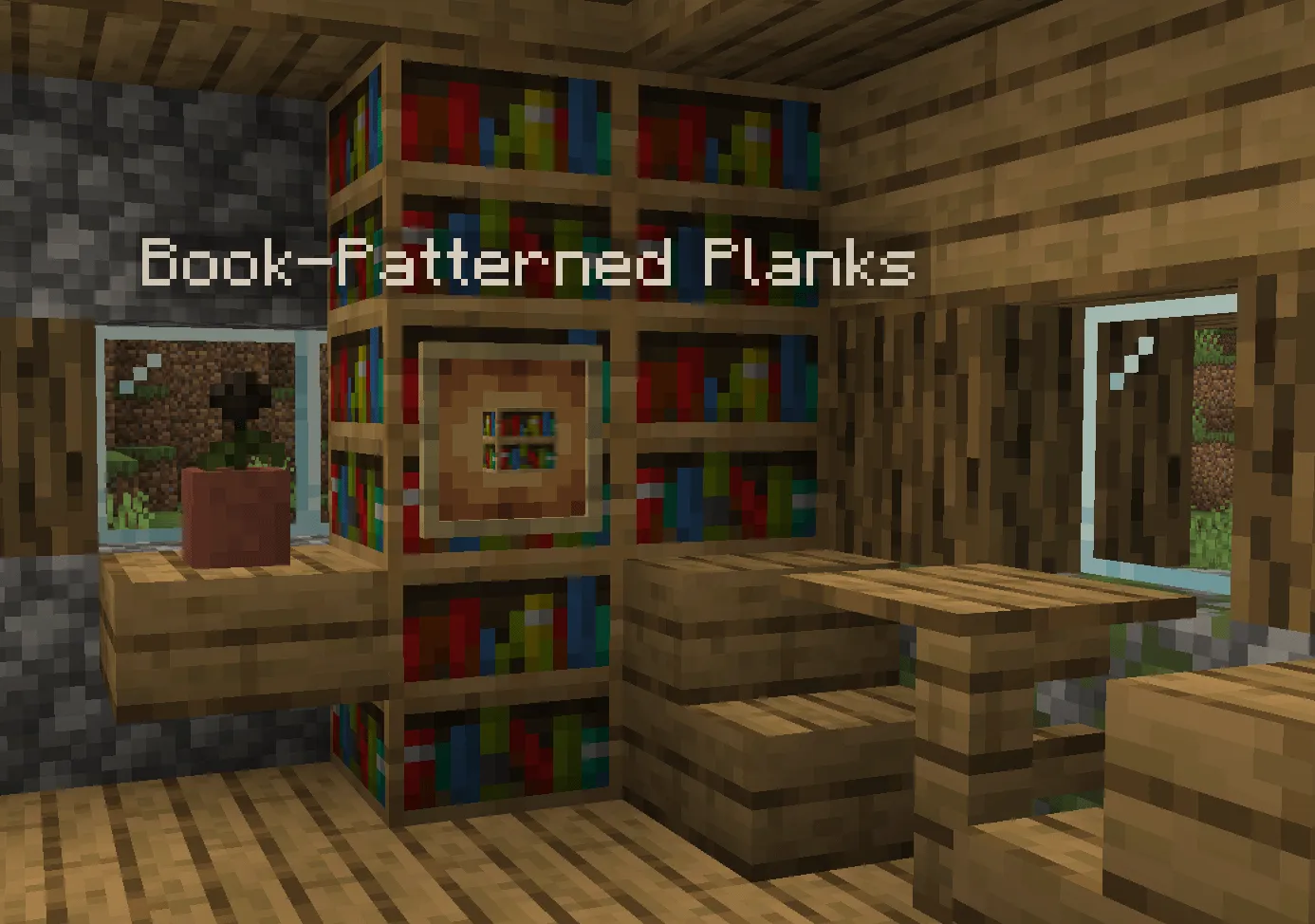 Just Bookcases, Текстуры, Minecraft