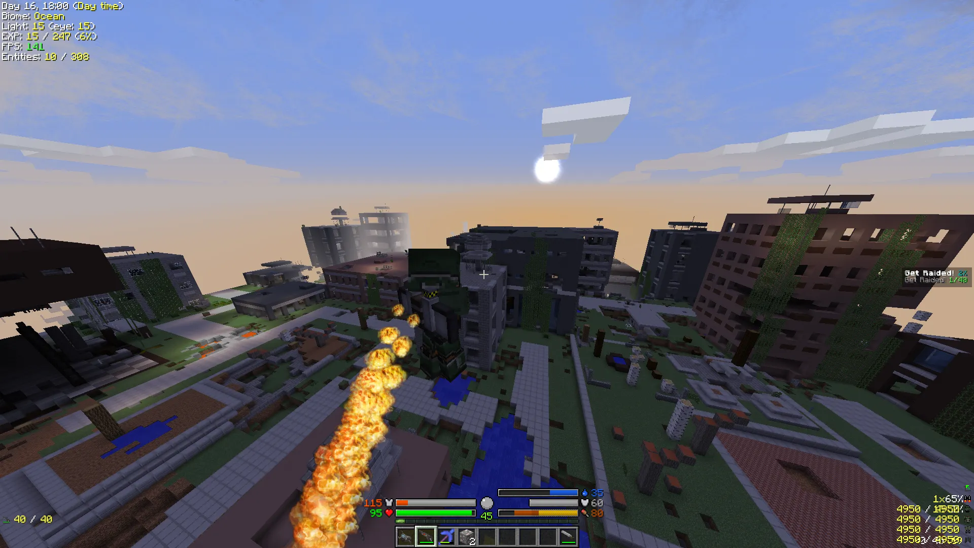 REVRB: Rampant Evil Virus, Raiders and Bandits — скриншот 1 (Модпаки, Minecraft)