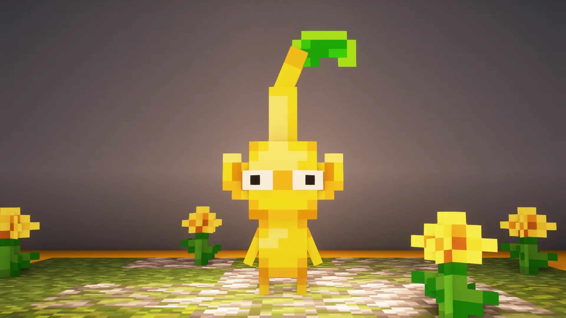Pikmin Snowballs! (Optifine or CIT Resewn) — скриншот 3 (Текстуры, Minecraft)