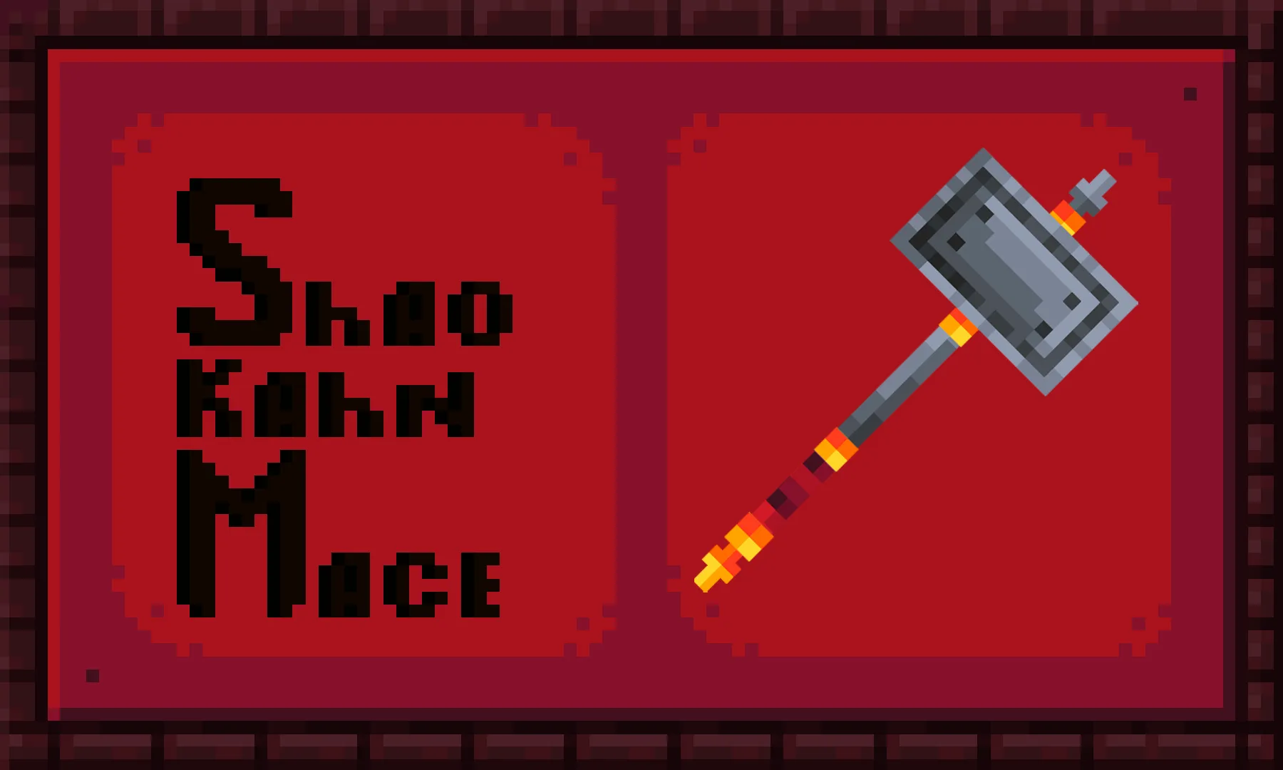 Fabich´s Shao kahn mace — скриншот 1 (Текстуры, Minecraft)