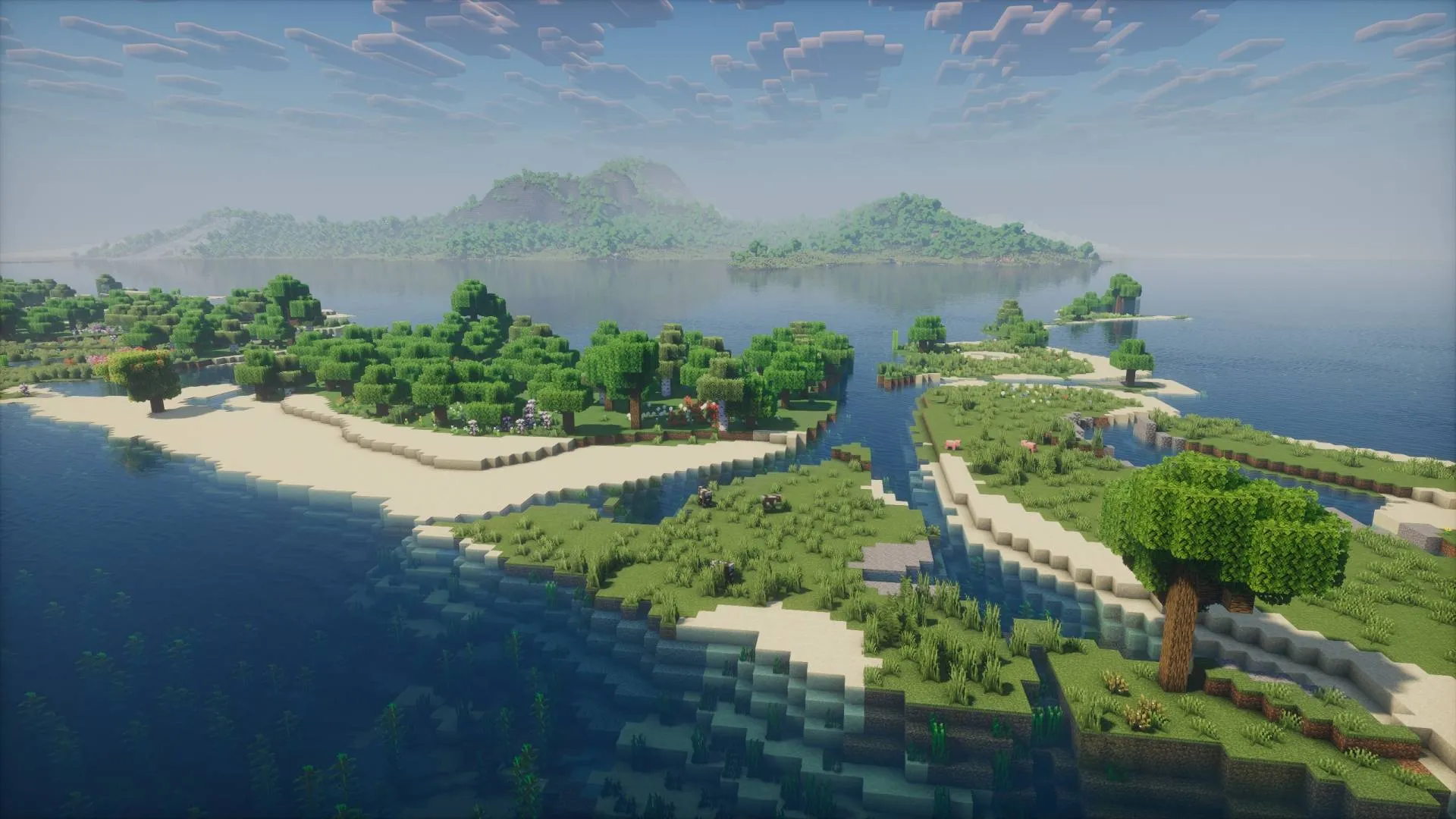 Bora-Bora - Survival Island — скриншот 4 (Карты, Minecraft)
