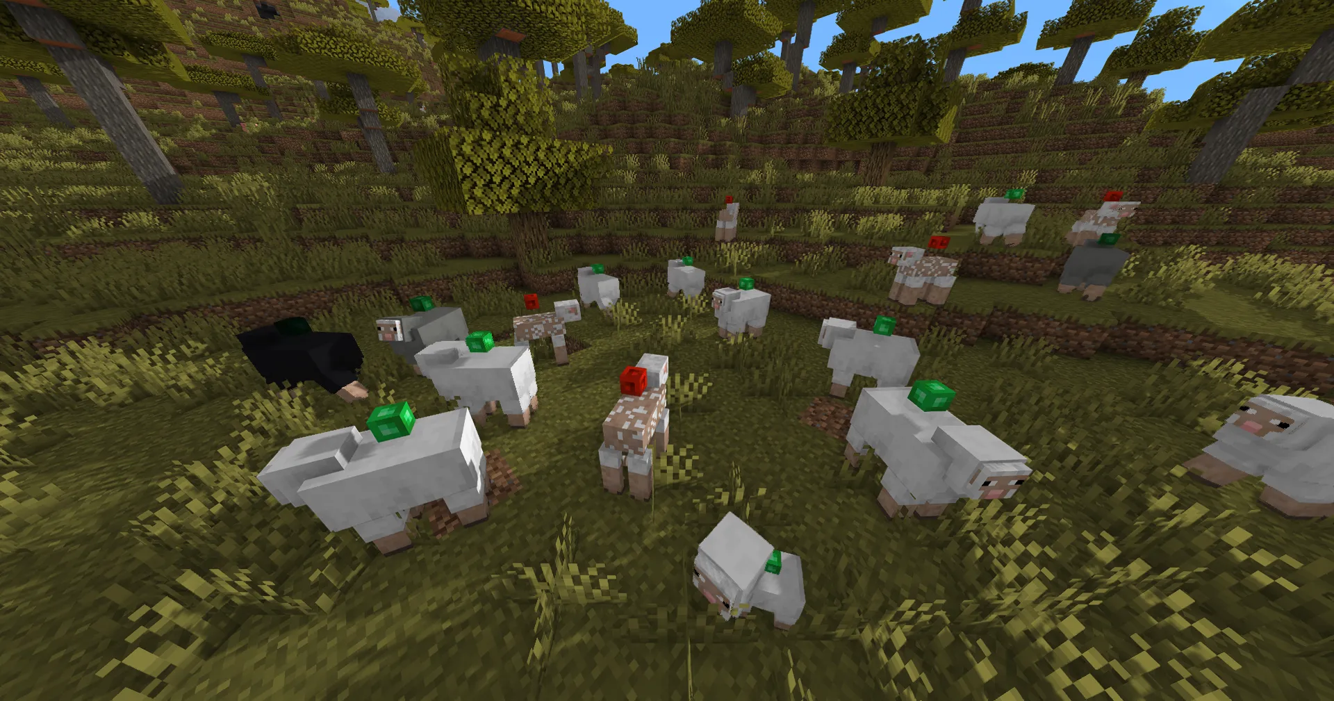 Shiny's Sheep Stats — скриншот 2 (Текстуры, Minecraft)