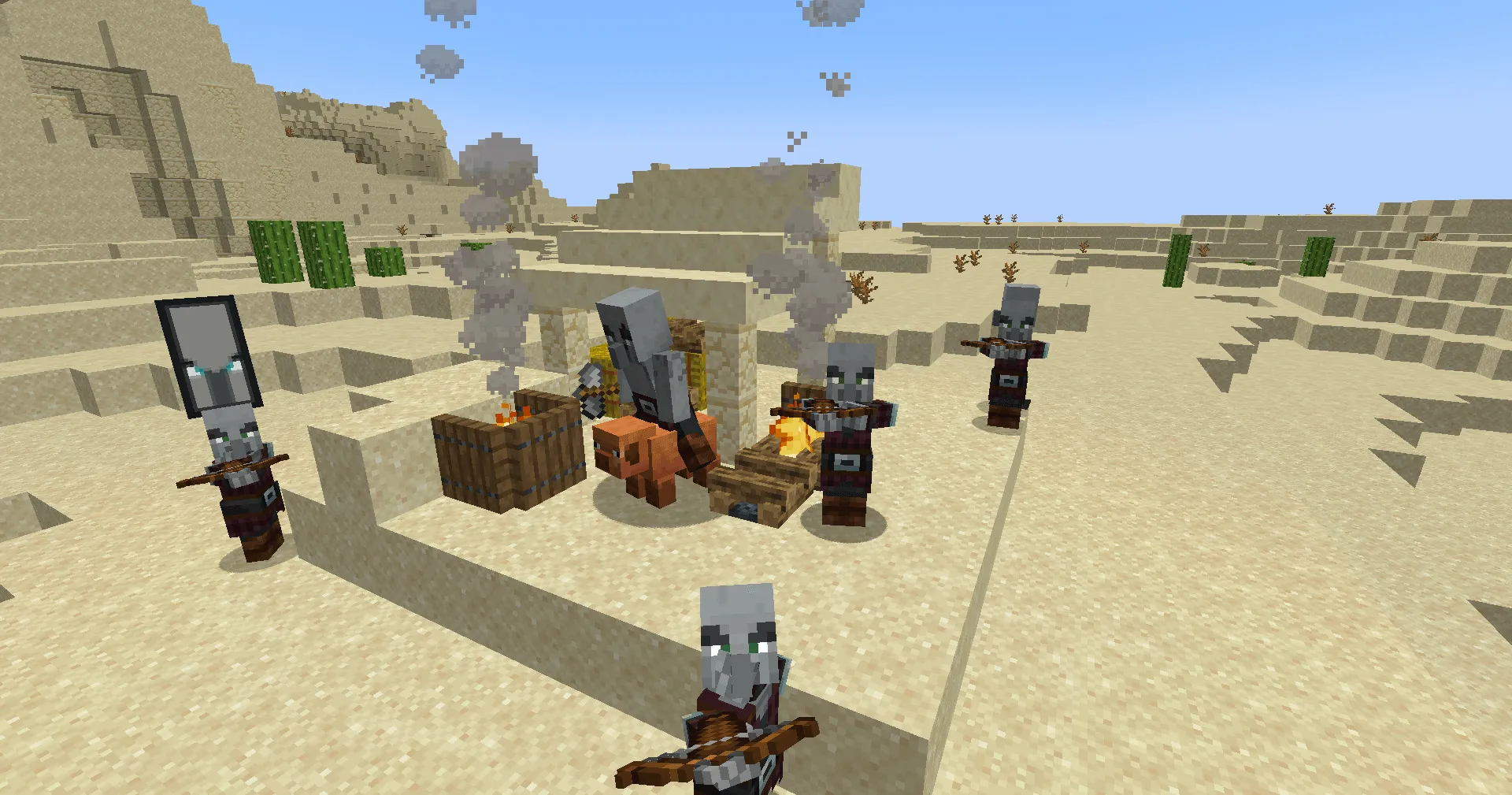 PillagersPlus, Моды, Minecraft