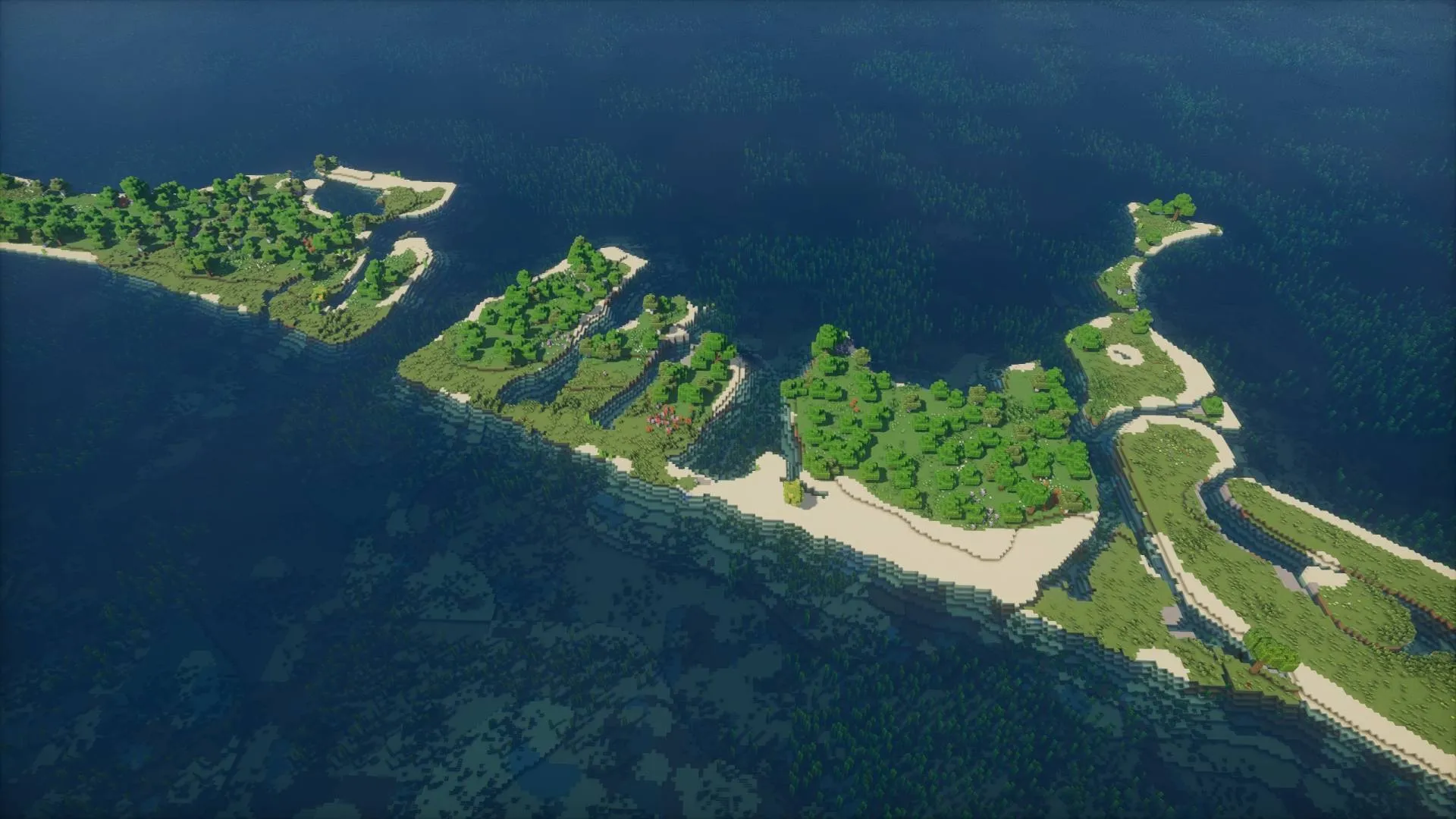 Bora-Bora - Survival Island — скриншот 3 (Карты, Minecraft)