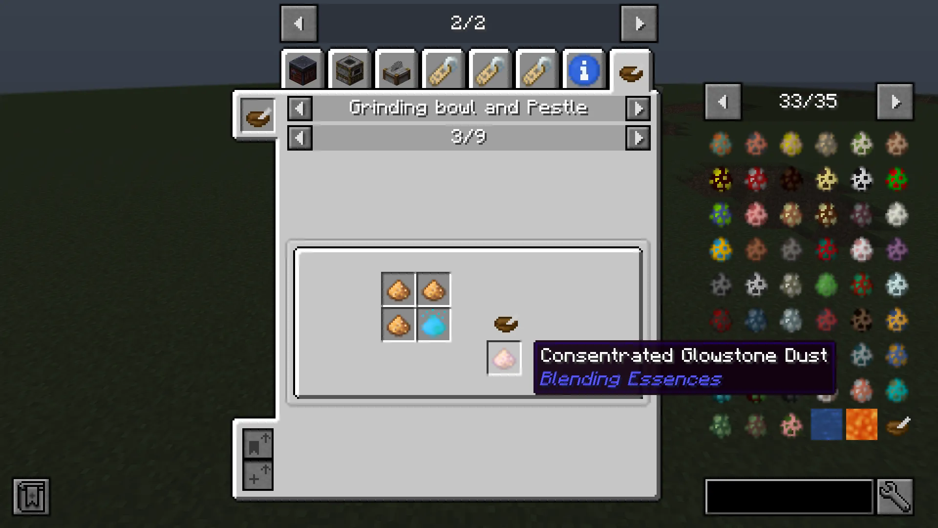 Blend and Essence, Моды, Minecraft