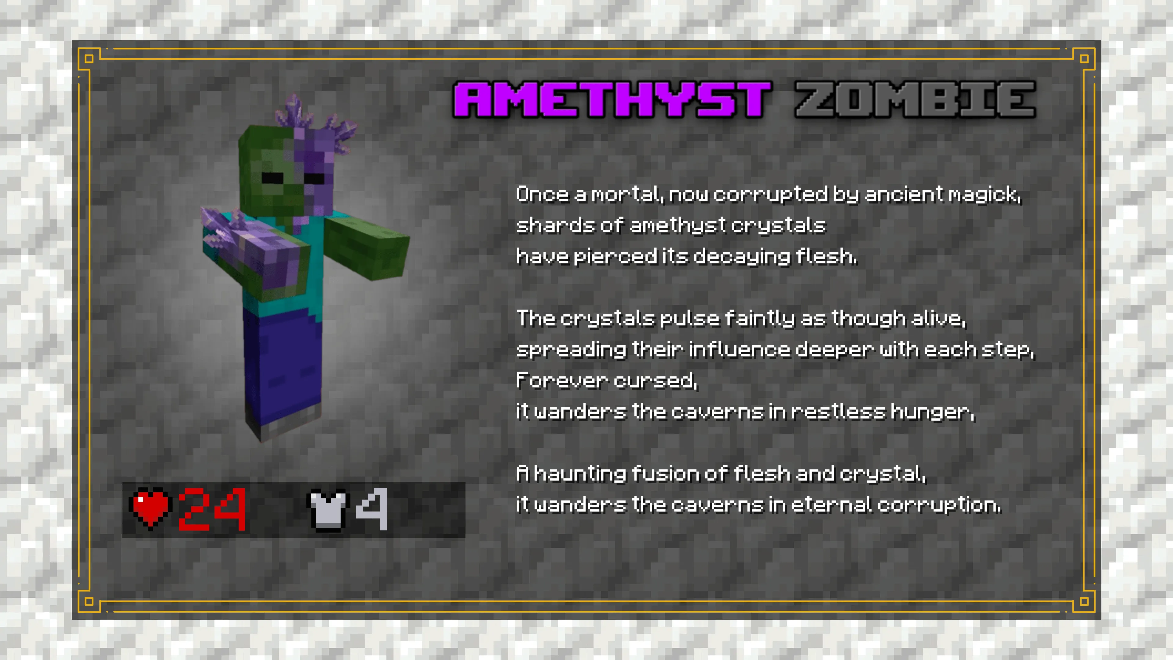 Amethyst - Echoes, Моды, Minecraft