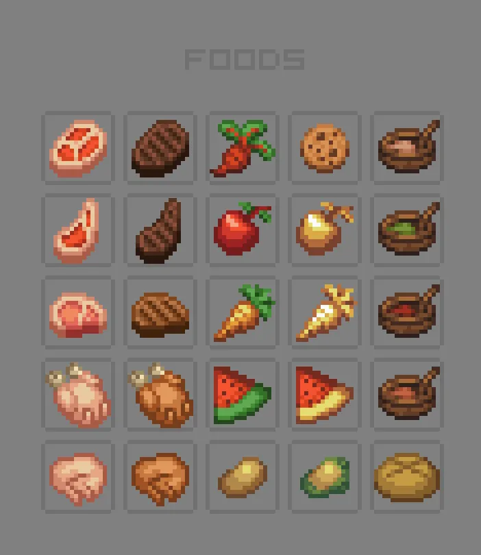 Facu's Texturepack, Текстуры, Minecraft