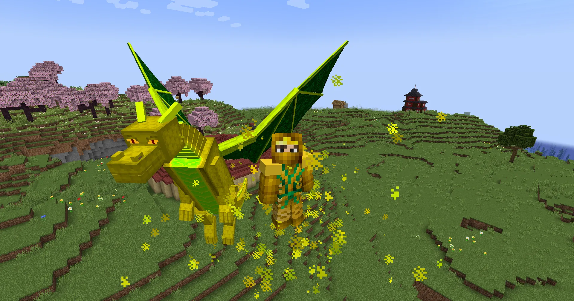 Ninjago: Elements Unleashed (Palladium addon) — скриншот 7 (Моды, Minecraft)