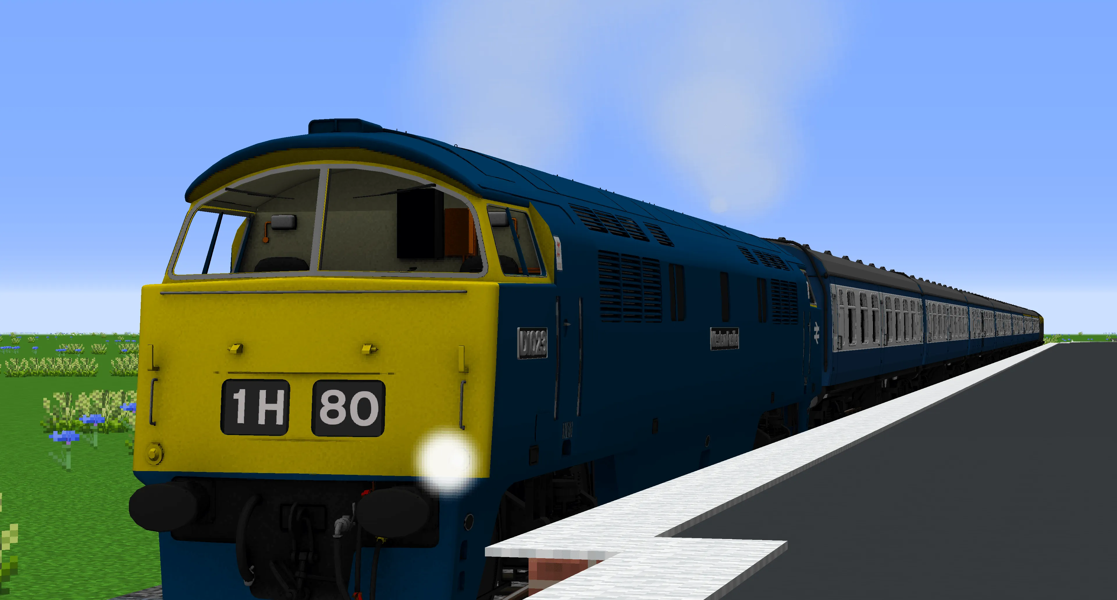 S&S British Diesel for Immersive Railroading, Текстуры, Minecraft