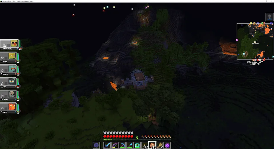 XenoTech, Моды, Minecraft