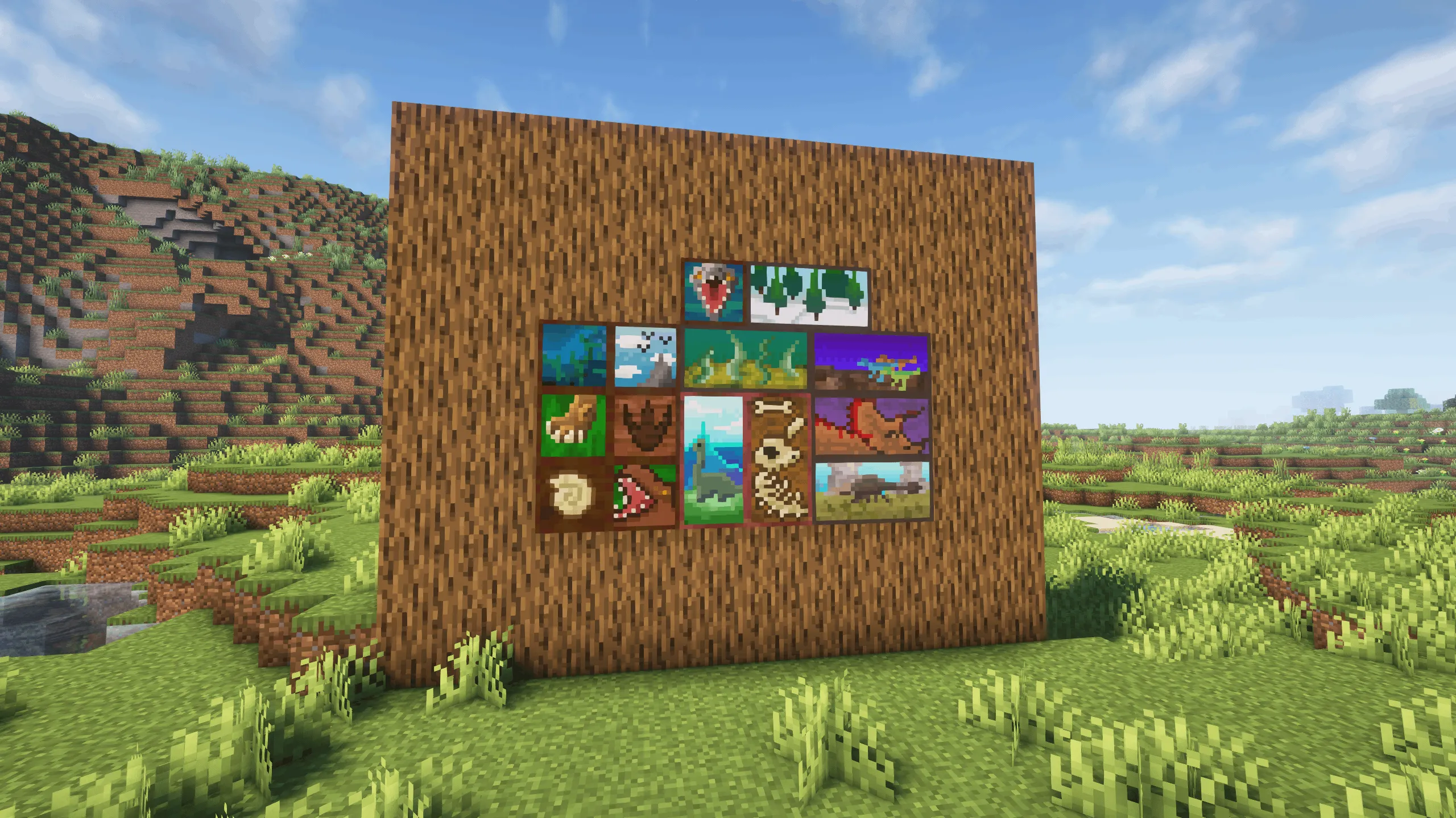 Prehistoric Paintings - Dinosaurs, Landscapes..., Моды, Minecraft