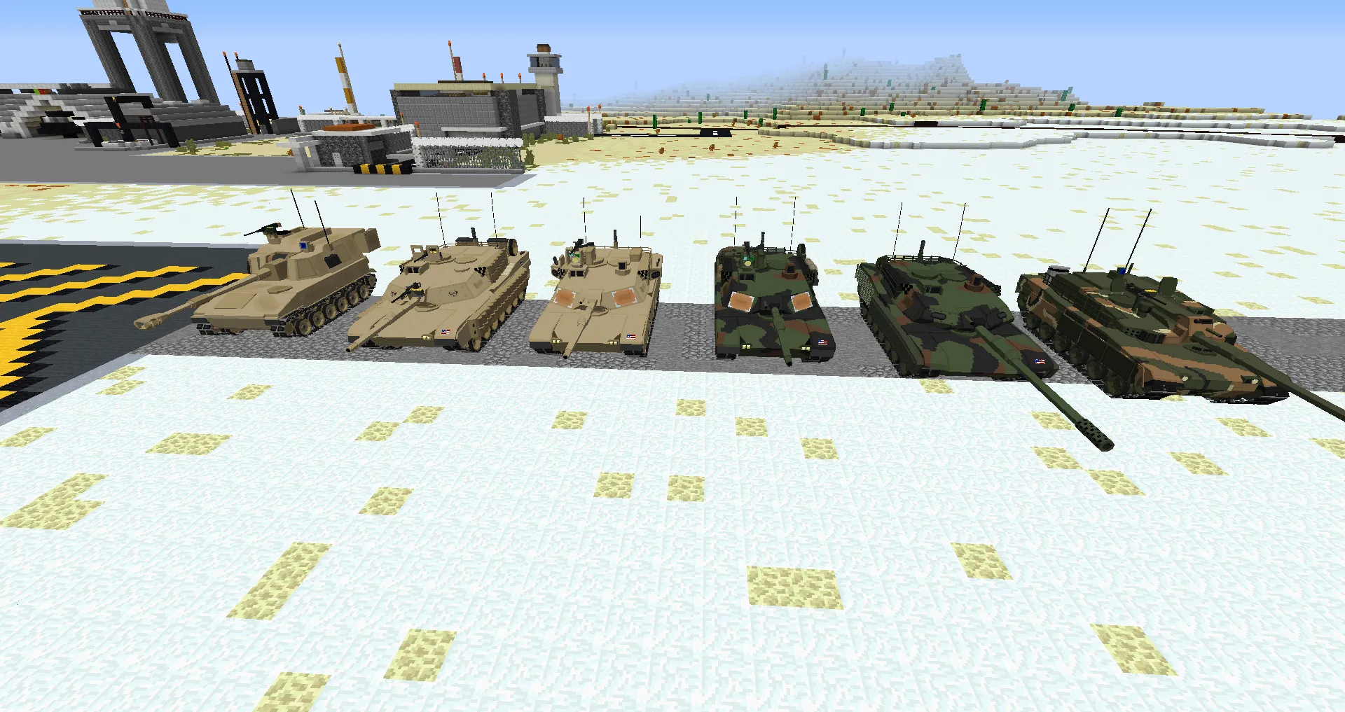 Flans Global Firestorm, Моды, Minecraft