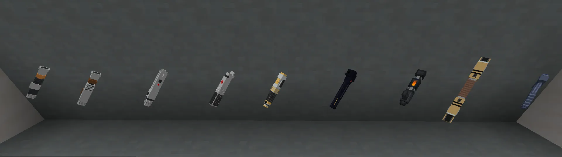 Dan's Lightsabers, Моды, Minecraft