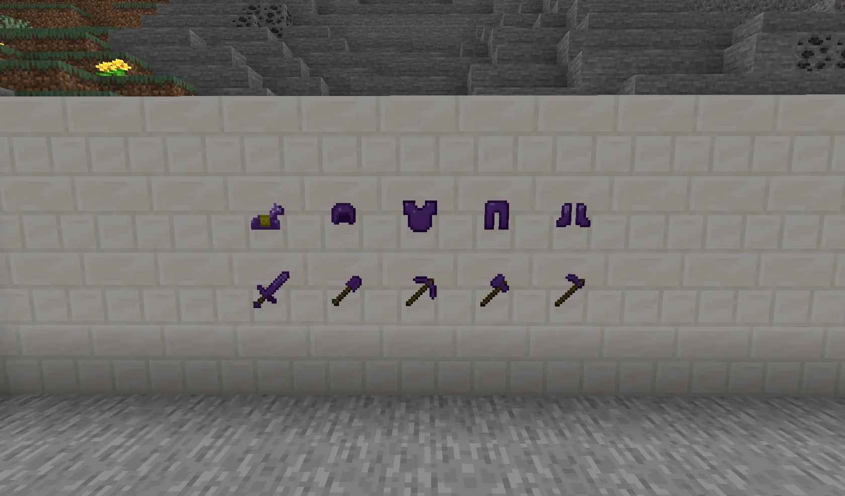 Purple Diamonds! — скриншот 3 (Текстуры, Minecraft)