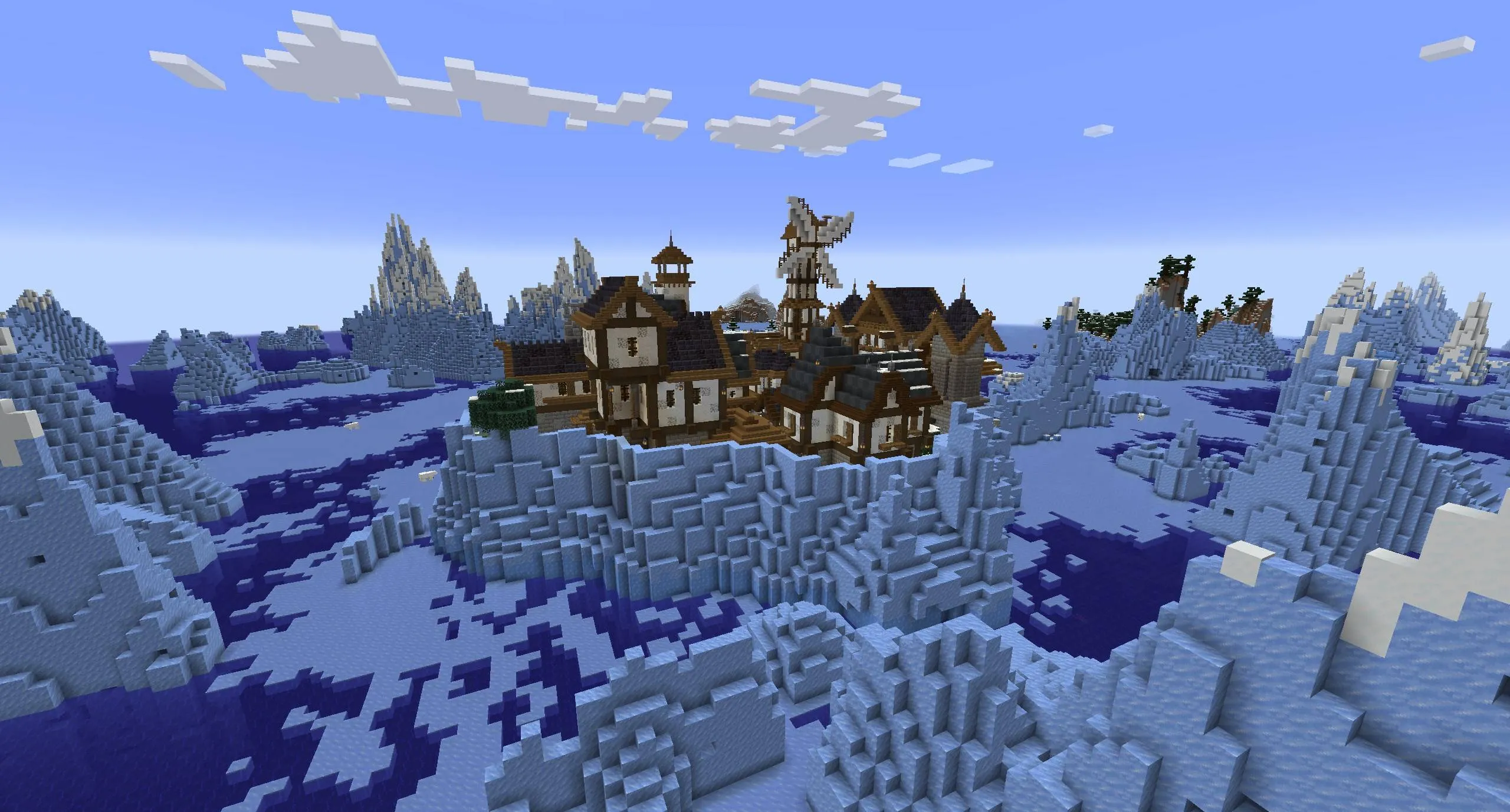 Frosthaven - Villages, Дата-паки, Minecraft