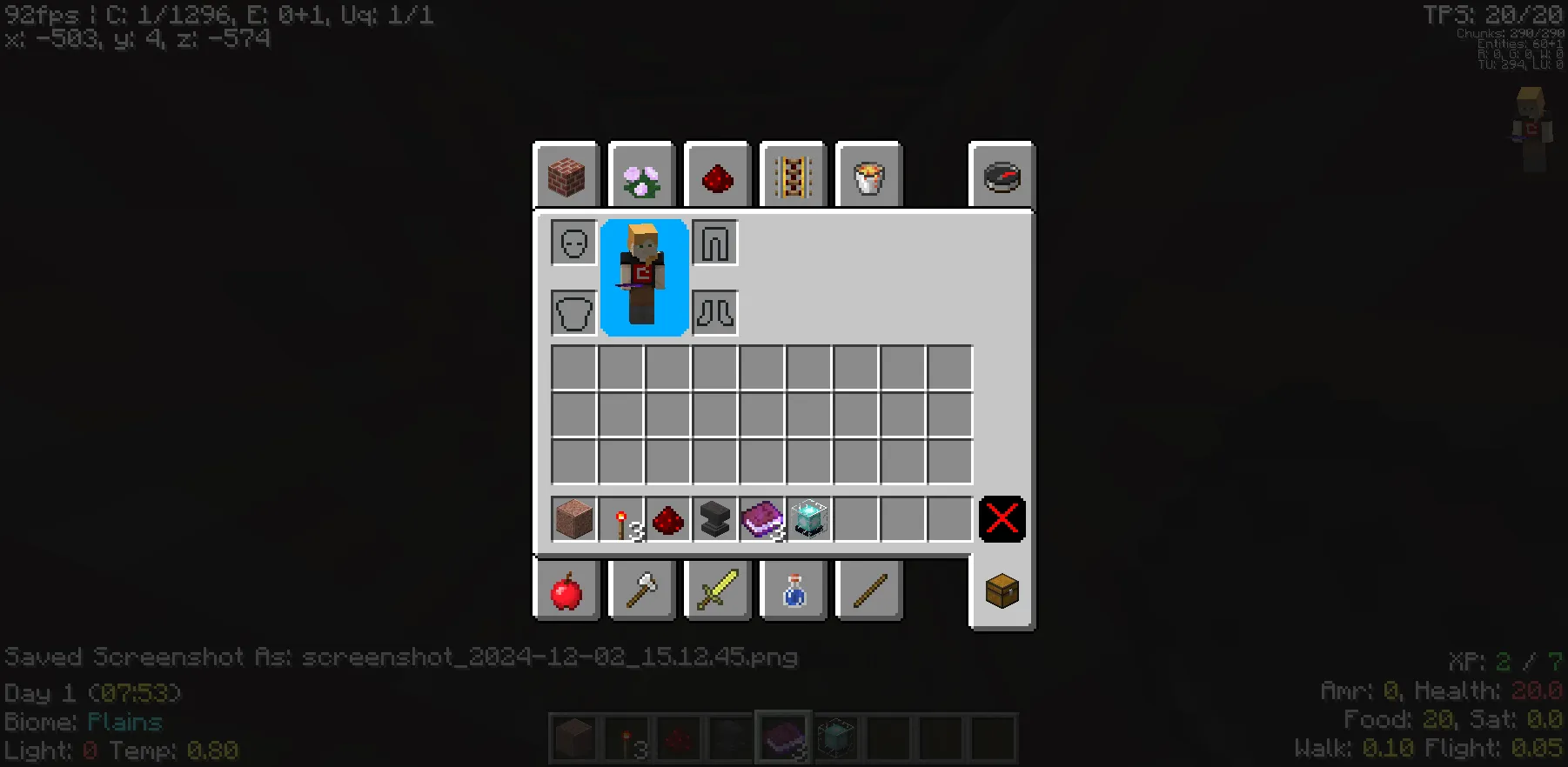 GUI Pack (Stefi), Текстуры, Minecraft